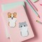 Wrapables Baby Animals Sticky Notes, Adhesive Memo Notepads for Home, Office, Work (Set of 6)